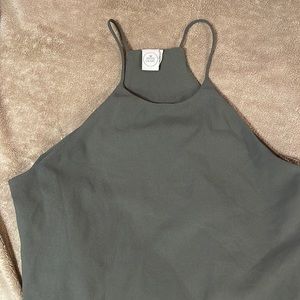 High neck tank top